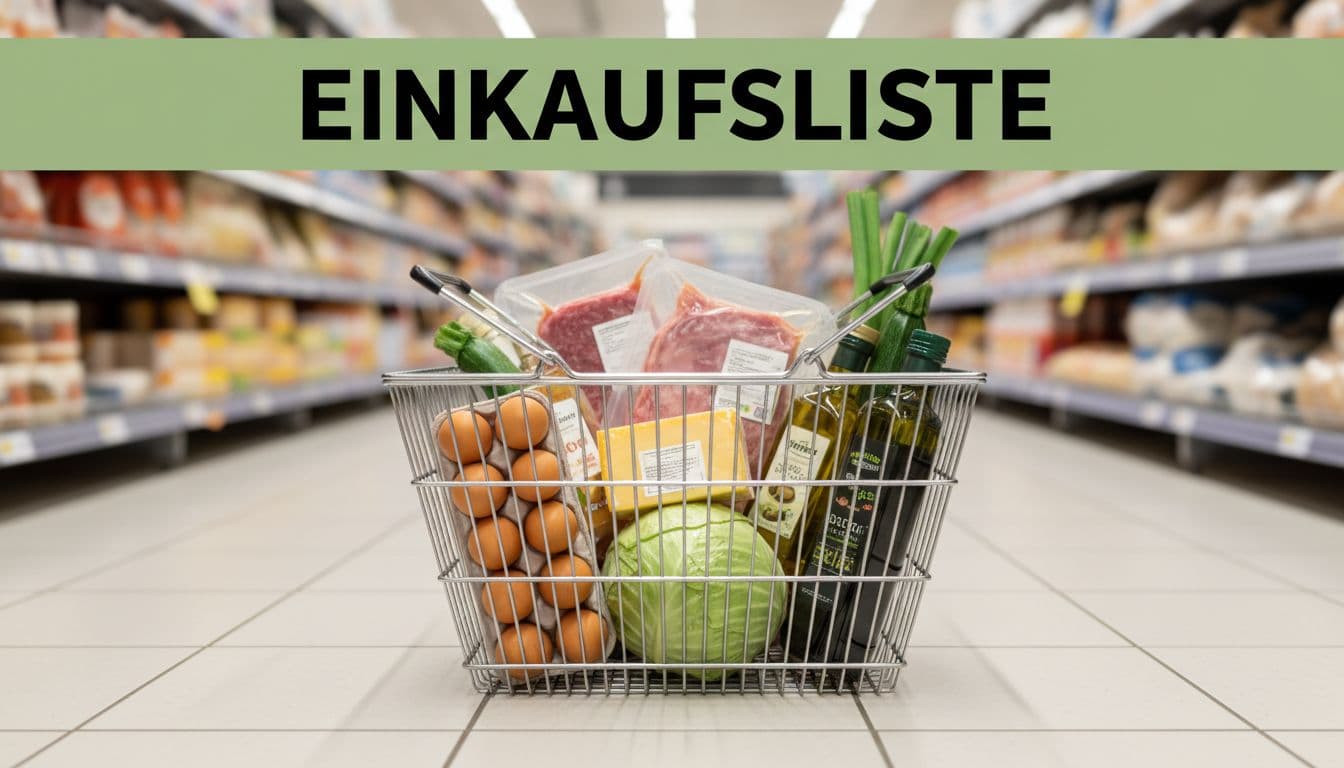 Einkaufsliste Ketogene Ernährung