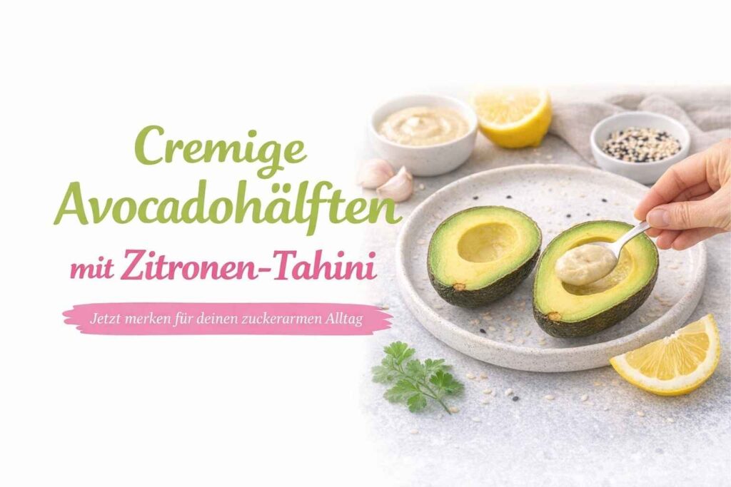 Rezept Avocado Zitronen Tahini