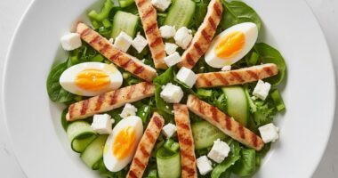 low carb sattmacher salat proteinrech